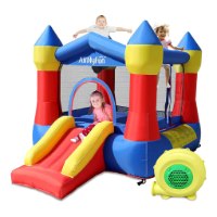 מתנפח קפיצה הטירה האדומה D82011A מבית AIRMYFUN