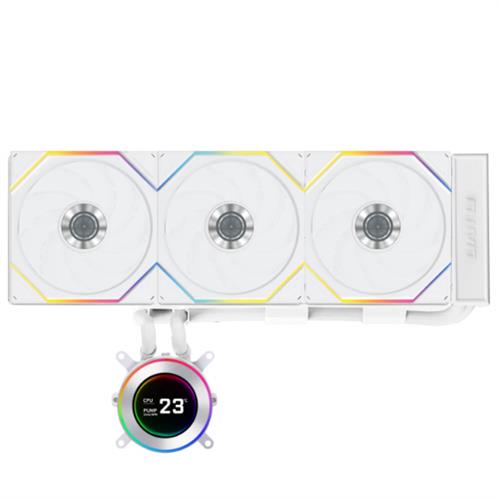 קירור נוזלי למעבד Lian-Li HydroShift II LCD-C 360TL White