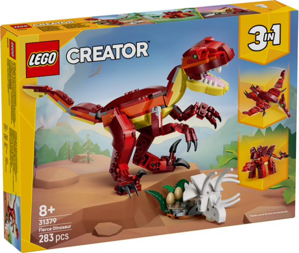 לגו קריאטור - דינוזאור פראי - LEGO Fierce Dinosaur  31379