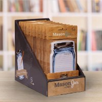 פתקיות דביקות מוגדלות צנצנת מחשבות  Mason Jar Notes