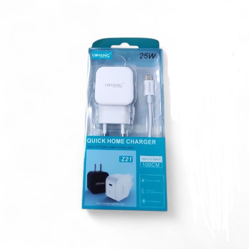 25w ראש טעינה+כבל type c. מהיר