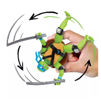 צבי הנינג'ה - דמות רפאל עם שריון מסתובב - Turtles Teenage Mutant Ninja Shell Spin Raphael