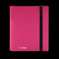 אולטרה פרו אלבום 4 כיסים 160 קלפים ורוד לוהט - Ultra Pro Eclipse 4-Pocket PRO-Binder Hot Pink