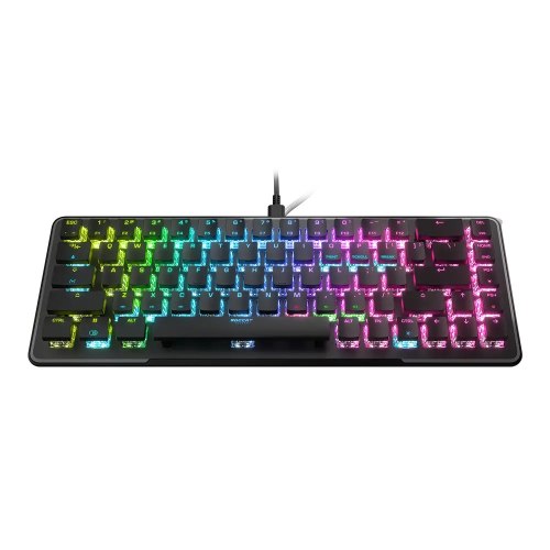 מקלדת מכנית קומפקטית ROCCAT Vulcan II Mini לגיימינג עם מתגים אופטיים TITAN II