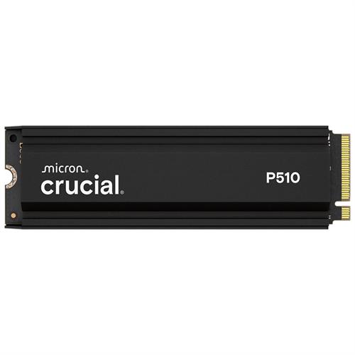 דיסק פנימי Crucial P510 1TB PCIe Gen5 NVMe 2280 M.2 with Heatsink