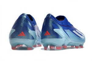 נעלי כדורגל מקצועיות אדידס מסי כחול תכלת ADIDAS X CRAZYFAST1 MESSI FG BOOTS