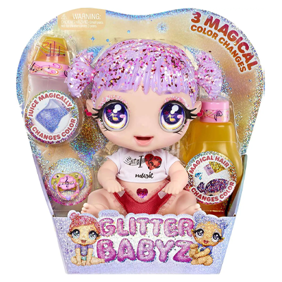 בובת גליטר בייביז - סגול GLITTER BABYZ MELODY