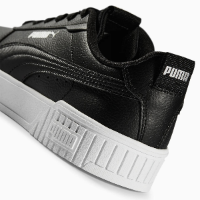 Puma Carina 2.0 Tape סניקרס פומה לנשים פלטפורמה שחור לבן | PUMA | פומה