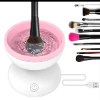 לבן - מכשיר לניקוי מברשות איפור TwistBrush