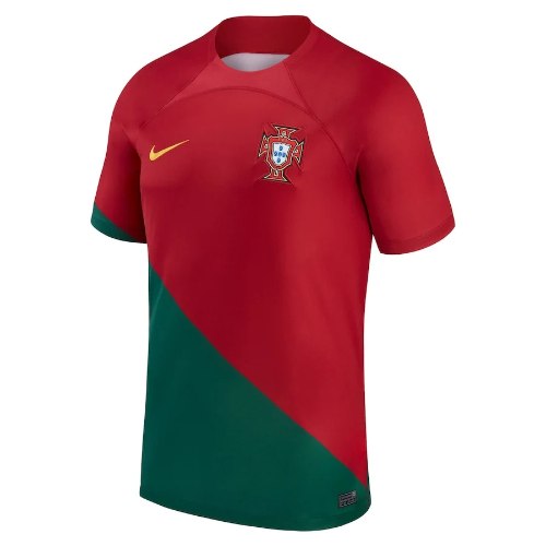 חולצת משחק פורטוגל בית מונדיאל 2022