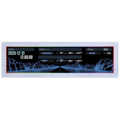 Lian-Li 8.8" IPS Universal Screen White