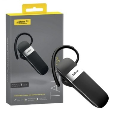 אוזניית JABRA Talk 15 SE Bluetooth איכות סאונד נקיה למוזיקה ושיחות וסוללה לזמן ממושך
