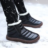 נעל פרווה מחממת לחורף לילדים