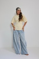 חולצה קשירה בגב