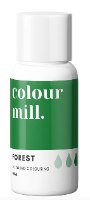 צבע מאכל ג׳ל קולור מיל FOREST ירוק יער - 20 מ״ל - כשר