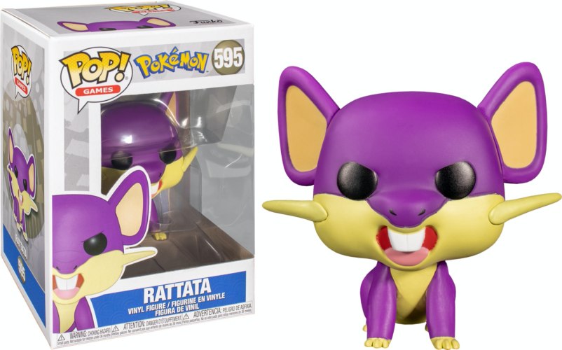 בובת פופ פוקימון 595 Pokemon Rattata POP Funko