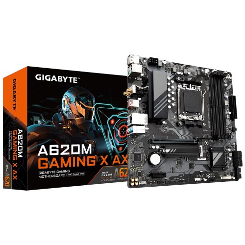 לוח אם למעבדי GIGABYTE A620M GAMING X AX - AMD