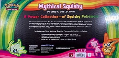 קלפי פוקימון מארז פרימיום Mythical Squishy Premium Collection