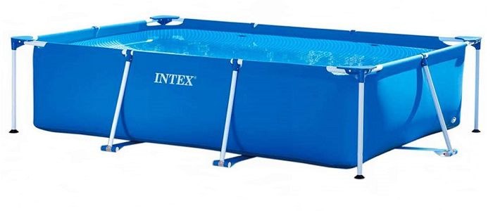 בריכת עמודים מלבנית כחולה | 300X200X75 סמ| מקט 28272 | INTEX | קפיץ קפוץ