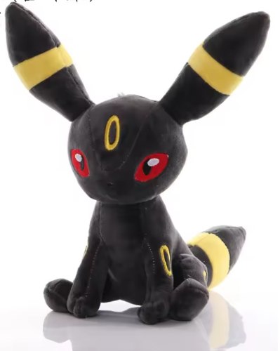 בובת פרווה רכה פוקימון אמבריאון 26 ס"מ Pokemon Umbreon