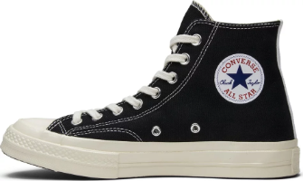 Comme des Garçons x Chuck Taylor All Star Hi Play