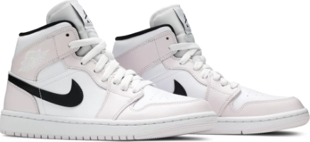 Wmns Air Jordan 1 Mid Barely Rose