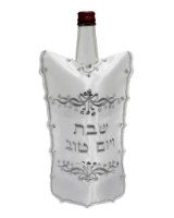 כיסוי לבקבוק יין סטן עם עיטורים
