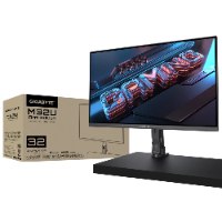 מסך גיימינג עם זרוע לשולחן GIGABYTE GAMING M32U 31.5" IPS UHD 144HZ 1MS ARM EDITION