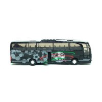 אוטובוס מרצדס טראויגו שחור – Welly Mercedes-Benz Travego Bus 1:60