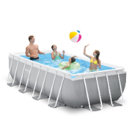 אינטקס - בריכה פריזמה 400X200X100 עם משאבת פילטר 530 גלון - INTEX 26788