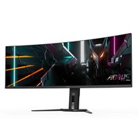 מסך מחשב קעור לגיימינג Gigabyte 49" AORUS OLED DQHD 144Hz 0.03ms 1800R
