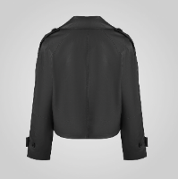HANNA Style HANNA Options BLACK מעיל עור קצר שחור
