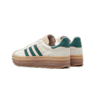 Adidas Gazelle Bold Magic Beige Collegiate Green