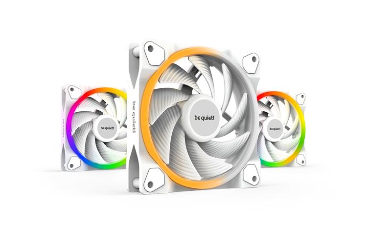 be quiet! Light Wings White 120mm PWM High-Speed Triple-Pack