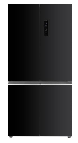 מקרר 4 דלתות ג'נרל דגם GE780GB זכוכית שחורה