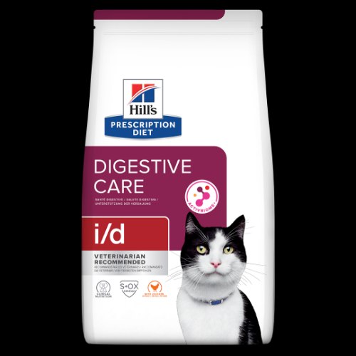 id Hill's Prescription Diet דייגסטיב קייר לחתול 8 ק"ג עוף