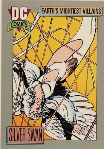 קלף בודד די.סי קומיקס DC Comics - Silver Swan's Sonic Power - Earth's Mightiest Villains - 107