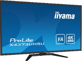 מסך מחשב IIYAMA 42.5" PROLITE ULTRA HD 4K VA SPEAKERS