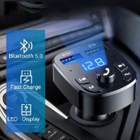 מכשיר בלוטוס לחיבור FM ברכב  - למוסיקה ושיחות