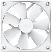 מאורר למארז NZXT F120P 120MM STATIC PRESSURE WHITE FAN