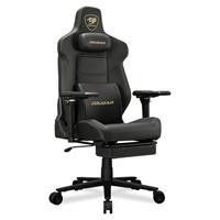 כיסא גיימינג Cougar Armor Evo M Gold עם משענת רגליים