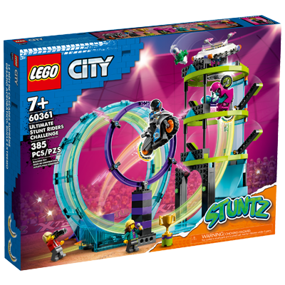 לגו 60361 סיטי STUNTZ - אתגר הפעלולים האולטימטיבי