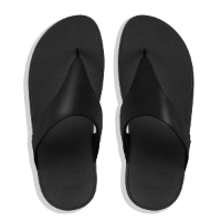 FITFLOP | פיטפלופ - Fitflop Lulu Leather Toepost Black פיט פלופ כפכפי נשים אצבע שחור עור