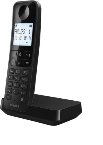 טלפון אלחוטי יחיד Dectphone מבית Philips תפריט בעברית