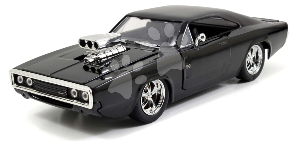 ג'אדה מהיר ועצבני דודג' צ'ארג'ר שחור - JADA FAST FURIOUS DOM'S 1970 Dodge  Charger 1:32