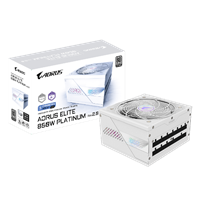 ספק כוח Gigabyte Aorus ELITE P850W 80Plus Platinum PCIE5.1 ICE