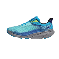 Hoka Challenger 7 Wide נעלי ספורט גברים הוקה צ'אלנג'ר 7 רחבות בצבע תכלת/אפרפר | HOKA גברים