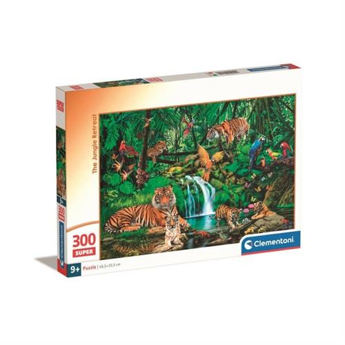 קלמנטוני - פאזל 300 חלקים נמר בג'ונגל - Clementoni 21721