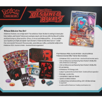 Pokemon TCG:Scarlet & Violet 10 Destined Rivals ETB  קלפי פוקימון מקוריים אליט טריינר