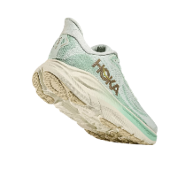 HOKA CLIFTON 10 WIDE נעלי ספורט נשים הוקה קליפטון 10 רחבות בצבע זכוכית ים/ג'ייד